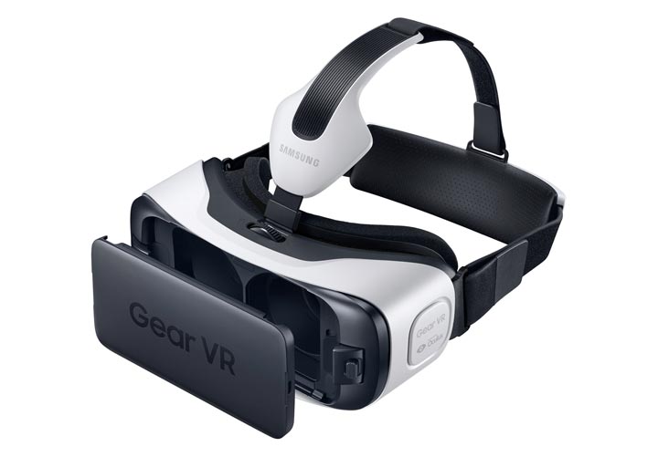 Le masque de realité virtuelle Samsung VR, pour Samsung